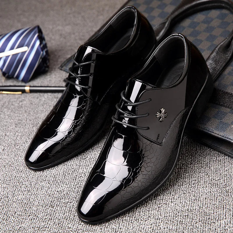 Sapato de couro italiano - Classic Black